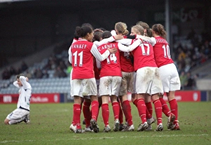 Jayne Ludlow's Game-Winning Goal: Arsenal Ladies Celebrate League Cup Victory