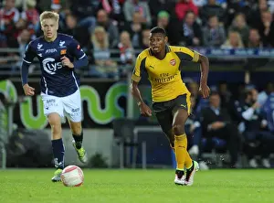 Viking FK V Arsenal 2016-17 Prints: Jeff Reine-Adelaide in Action: Arsenal vs Viking FK (2016-17 Pre-Season Friendly)