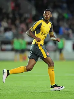 Viking FK V Arsenal 2016-17 Prints: Jeff Reine-Adelaide in Action: Viking FK vs Arsenal (2016-17 Pre-Season Friendly)