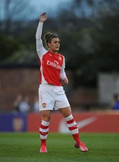 Images Dated 15th April 2015: Jemma Rose in Action: Arsenal Ladies vs. Bristol Academy (WSL Match, 2015)