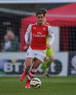 Images Dated 15th April 2015: Jemma Rose in Action: Arsenal Ladies vs. Bristol Academy WSL Match