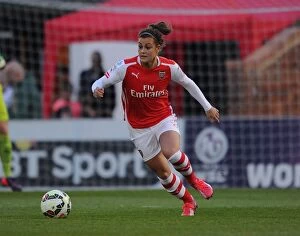 Images Dated 15th April 2015: Jemma Rose in Action: Arsenal vs. Bristol Academy WSL Match