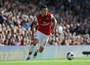 Arsenal V Chelsea 2012-13 Prints: Jenkinson in Action: Arsenal vs Chelsea, 2012-13 Premier League