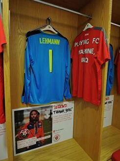 Jens Lehman (Arsenal) kit. Arsenal Legends 4: 2 Milan Glorie