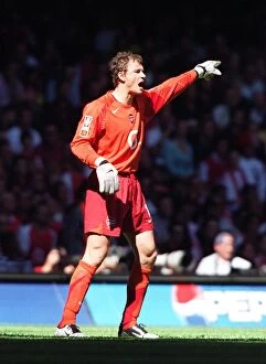 Chelsea v Arsenal - Comm Shield 2005-06 Collection: Jens Lehmann (Arsenal). Arsenal 1: 2 Chelsea. FA Community Shield