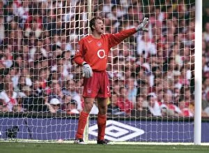 Chelsea v Arsenal - Comm Shield 2005-06 Collection: Jens Lehmann (Arsenal). Arsenal 1: 2 Chelsea. FA Community Shield