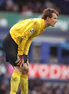 Jens Lehmann: Unyielding Guardian in Arsenal's 1:0 Victory over Everton, 2007