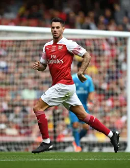 Arsenal Legends V Real Madrid Legends 2018-19 Prints: Jeremie Aliadiere: Action-Packed Moments at Arsenal Legends vs Real Madrid Legends (2018-19)