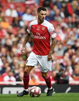 Arsenal Legends V Real Madrid Legends 2018-19 Prints: Jeremie Aliadiere Shines in Arsenal Legends vs Real Madrid Legends Clash: A Football Showdown