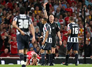 Arsenal V West Bromwich Albion - Carling Cup 2009-10 Prints: Jerome Thomas