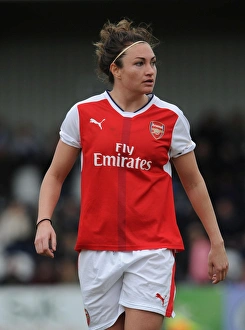 Arsenal Ladies V Tottenham Hotspur Ladies FA Cup 2017 Prints: Jodie Taylor in Action: Arsenal Ladies vs. Tottenham Hotspur Ladies, FA Cup 2017