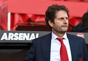 Arsenal v Manchester City - Continental Cup Final 2019 Collection: Joe Montemurro, Arsenal Women's Manager: FA Womens Continental League Cup Final vs Manchester City