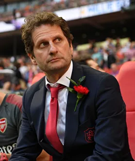 Arsenal Women V Chelsea Ladies - FA Cup Final 2018 Prints: Joe Montemurro: Arsenal Women's Manager Gears Up for FA Cup Final Clash Against Chelsea Ladies