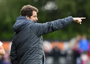 Arsenal Women V Manchester City Women 2018-19 Prints: Joe Montemurro Leads Arsenal Women in Showdown Against Manchester City (WSL)