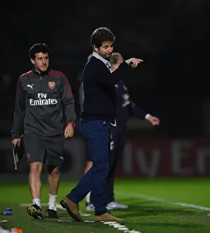 Arsenal Women V Reading Women 2017-18 Prints: Joe Montemurro Leads Arsenal Women in WSL Match Against Reading Ladies