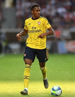 Images Dated 31st July 2019: Joe Willock in Action: Angers vs Arsenal Pre-Season Match, 2019