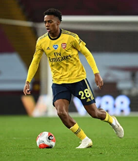 Images Dated 22nd July 2020: Joe Willock in Action: Arsenal vs. Aston Villa, Premier League 2019-2020