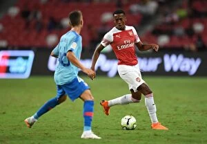 Arsenal v Atletico Madrid 2018-19 Collection: Joe Willock in Action: Arsenal vs Atletico Madrid, International Champions Cup 2018