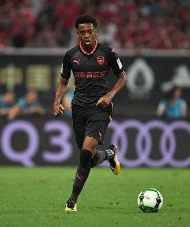 Bayern Munich V Arsenal 2017-18 Prints: Joe Willock in Action: Arsenal vs Bayern Munich, Shanghai 2017 - Pre-Season Clash