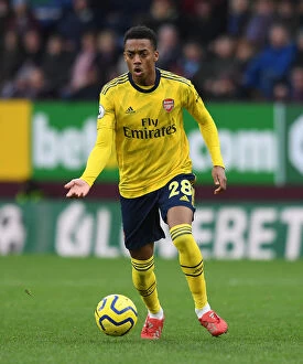 Burnley v Arsenal 2019-20 Collection: Joe Willock: In Action Against Burnley, Premier League 2019-20