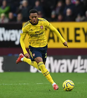 Burnley V Arsenal 2019-20 Prints: Joe Willock in Action: Burnley vs Arsenal, Premier League 2019-20