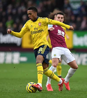 Burnley V Arsenal 2019-20 Prints: Joe Willock in Action: Burnley vs Arsenal, Premier League 2019-20