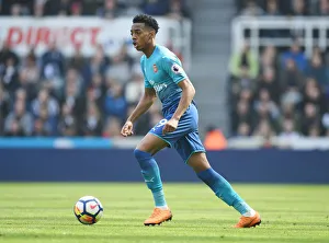 Newcastle United V Arsenal 2017-18 Prints: Joe Willock in Action: Newcastle United vs Arsenal, Premier League 2017-18