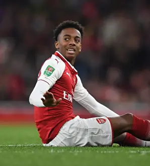 Arsenal V Norwich - Carabo Cup 4th Round 2017-18 Prints: Joe Willock: Arsenal vs Norwich City - Carabao Cup Fourth Round, 2017-18