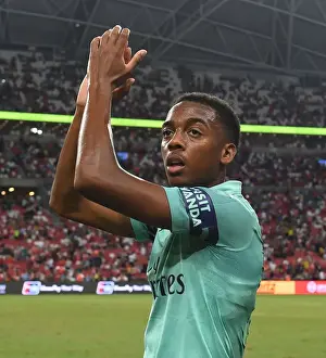 Arsenal V PSG Pre Season Friendly 2018-19 Prints: Joe Willock: Arsenal's Standout Player in the 2018 International Champions Cup Match Against Paris Saint-Germain