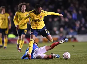 Portsmouth V Arsenal FA Cup 5th Rd 2020 Prints: Joe Willock Shines: Arsenal Advances in FA Cup with Victory over Portsmouth