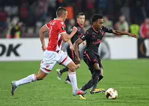 Joe Willock vs. Nenad Krsticic: Battle in the Europa League between Arsenal and Red Star Belgrade