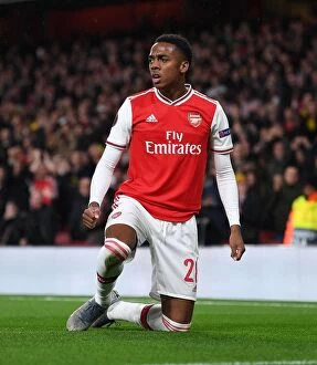 Arsenal v Standard Liege 2019-20 Collection: Joe Willock's Hat-Trick: Arsenal's Europa League Victory over Standard Liege (2019-20)