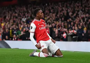 Arsenal V Standard Liege 2019-20 Prints: Joe Willock's Hat-Trick: Arsenal's Europa League Triumph over Standard Liege