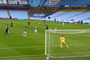 Manchester City V Arsenal 2019-20 Prints: Joe Willock's Missed Opportunity: Manchester City vs