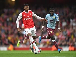 Arsenal v Aston Villa 2019-20 Collection: Joe Willock's Star Turn: Arsenal's Dominant Performance Against Aston Villa