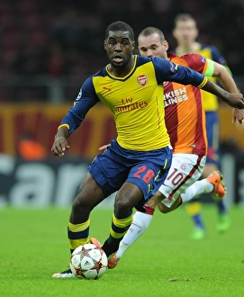 Galatasaray V Arsenal 2014/15 Prints: Joel Campbell in Action: Arsenal vs. Galatasaray, UEFA Champions League, Istanbul, 2014