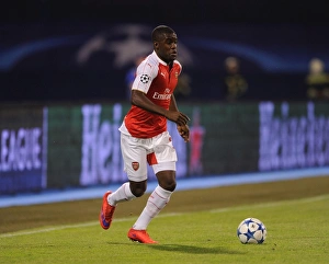 Dinamo Zagreb V Arsenal 2015-16 Prints: Joel Campbell in Action: Arsenal vs. Dinamo Zagreb, UEFA Champions League, 2015