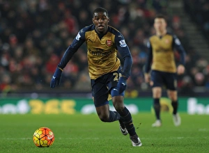 Stoke City V Arsenal 2015-16 Prints: Joel Campbell in Action: Arsenal vs. Stoke City, Premier League 2015-16