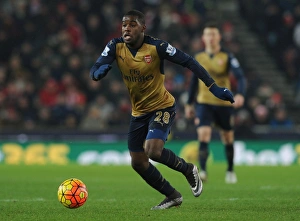 Joel Campbell in Action: Arsenal vs. Stoke City, Premier League 2015-16