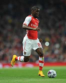 Joel Campbell in Action: Arsenal vs Southampton, League Cup 2014/15