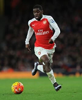 Images Dated 5th December 2015: Joel Campbell in Action: Arsenal vs Sunderland, Premier League 2015-16, Emirates Stadium