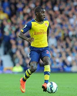 Everton V Arsenal 2014/15 Prints: Joel Campbell in Action: Everton vs. Arsenal, Premier League 2014/15