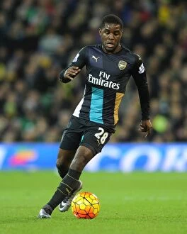Norwich City v Arsenal 2015-16 Collection: Joel Campbell (Arsenal). Norwich City 1: 1 Arsenal. Barclays Premier League. Carrow Road