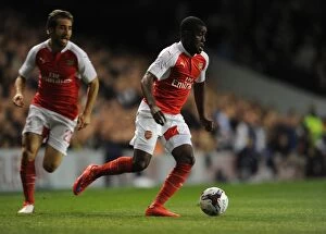 Tottenham Hotspur v Arsenal Capital One Cup 2015/16 Collection: Joel Campbell (Arsenal). Tottenham Hotspur 1: 2 Arsenal. Capital One Cup. 3rd Round