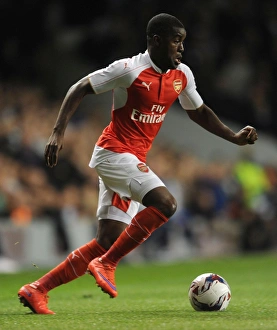 Tottenham Hotspur V Arsenal Capital One Cup 2015/16 Prints: Joel Campbell's Showdown: Tottenham vs. Arsenal in Capital One Cup Clash