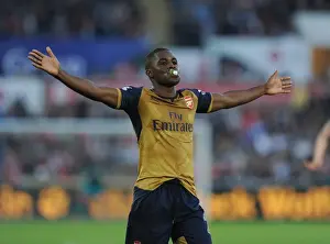 Joel Campbell's Triumph: Arsenal's Third Goal vs Swansea City (2015-16) - The Babydoll Celebration