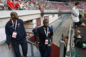 Johan Djourou and Abu Diaby (Arsenal)