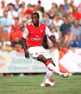 Johan Djourou in Action for Arsenal during Pre-Season Training, Austria 2006