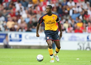 Huddersfield V Arsenal 2008-09 Prints: Johan Djourou in Action: Arsenal's Win over Huddersfield, 2008 Pre-Season Friendly