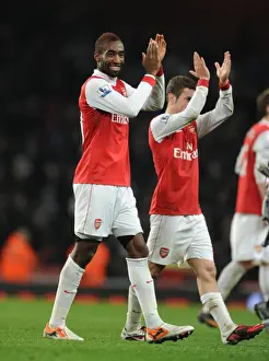 Arsenal V Ipswich Town Carling Cup 2010-11 Prints: Johan Djourou (Arsenal). Arsenal 3: 0 Ipswich Town (3: 1 agg)